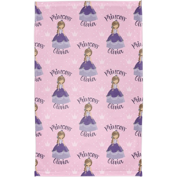 Custom Princess Finger Tip Towel - Full View