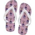 Custom Princess Flip Flops - Small (Personalized)