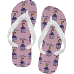 Custom Princess Flip Flops - Large (Personalized)