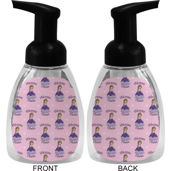 Custom Princess Foam Soap Bottle (Front & Back)