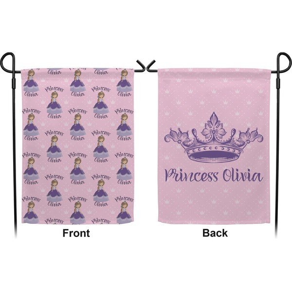 Custom Princess Garden Flag - Double Sided Front and Back