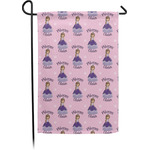 Custom Princess Small Garden Flag - Single Sided w/ Name All Over