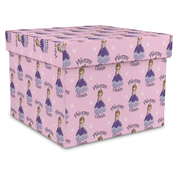 Custom Custom Princess Gift Box with Lid - Canvas Wrapped - XX-Large (Personalized)