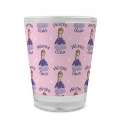 Custom Princess Glass Shot Glass - 1.5 oz - Set of 4 (Personalized)