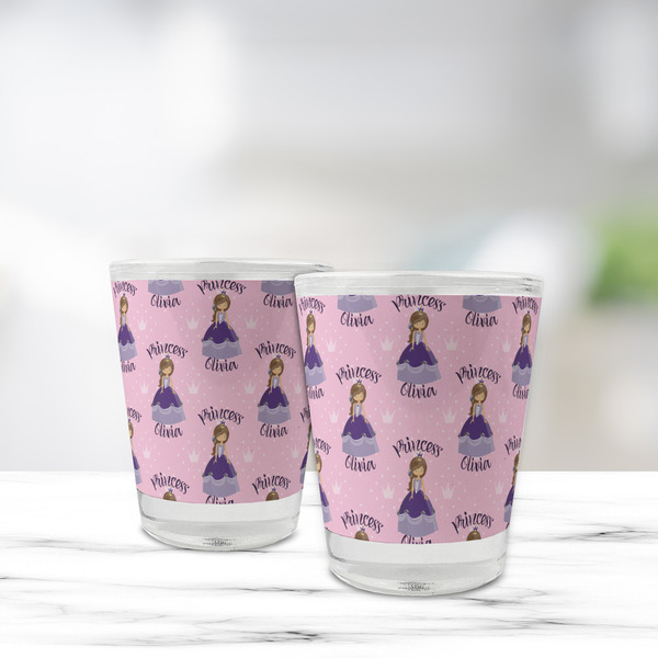 Custom Princess Glass Shot Glass - Standard - LIFESTYLE