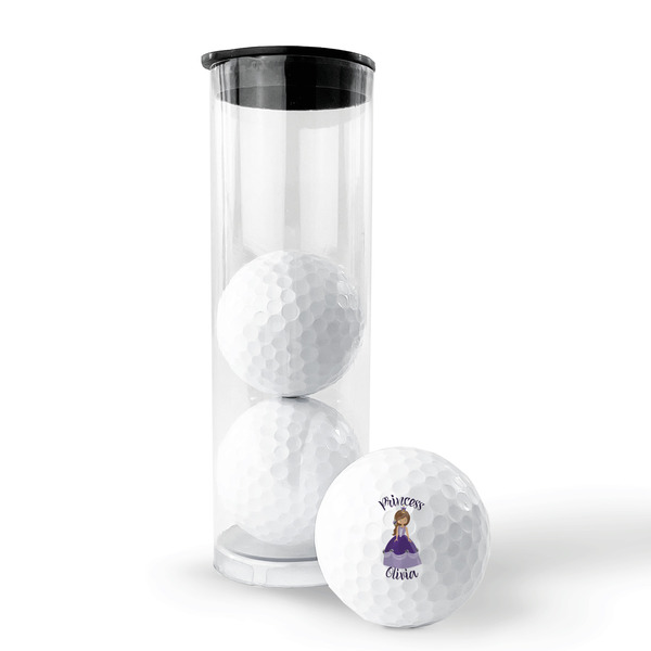 Custom Princess Golf Balls - Generic - Set of 3 - PACKAGING