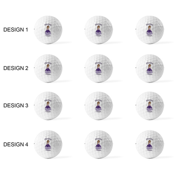Custom Princess Golf Balls - Titleist - Set of 12 - APPROVAL