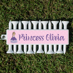 Custom Princess Golf Tees & Ball Markers Set (Personalized)