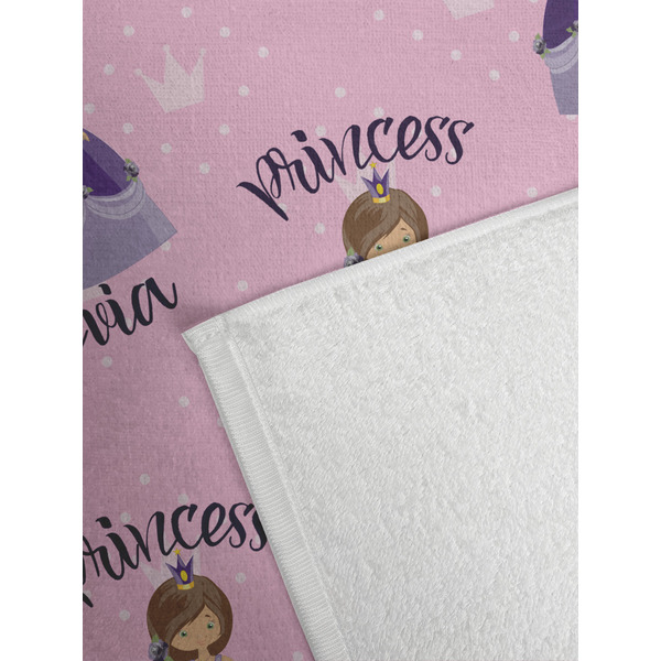 Custom Princess Golf Towel - Detail