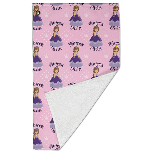 Custom Princess Golf Towel - Folded (Large)