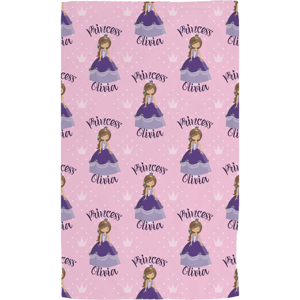 Custom Princess Hand Towel (Personalized) Full