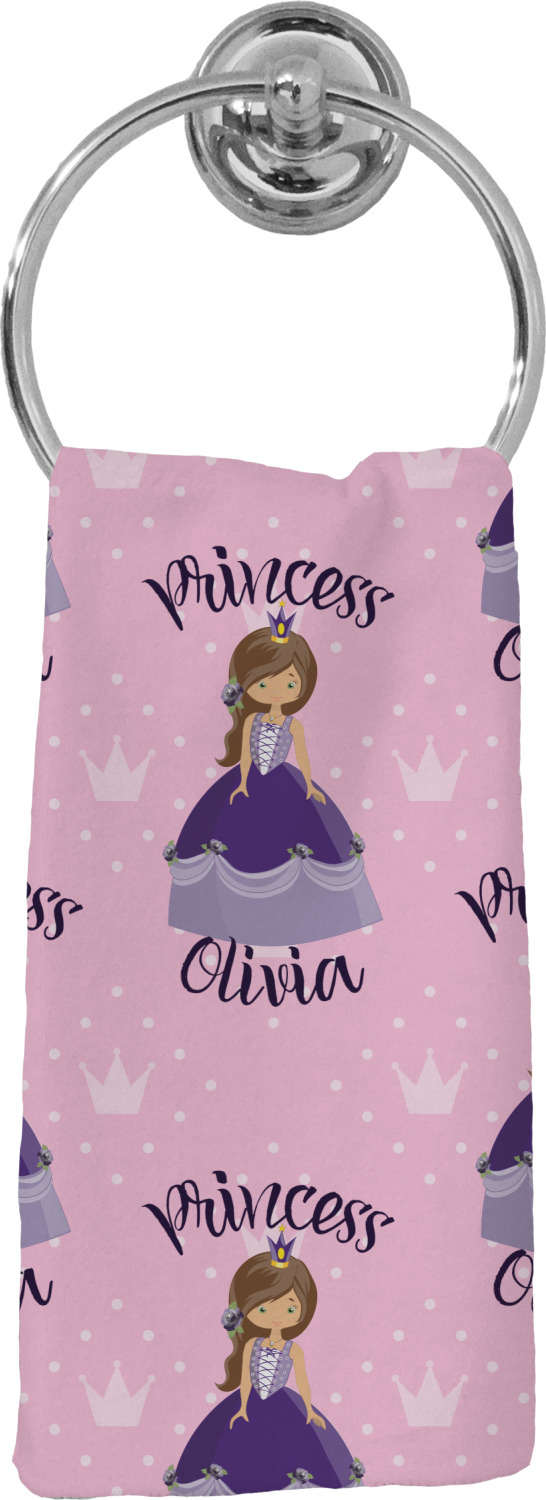 childrens towel Prince or Princess Design Pesonalised Princess Hand Towel 