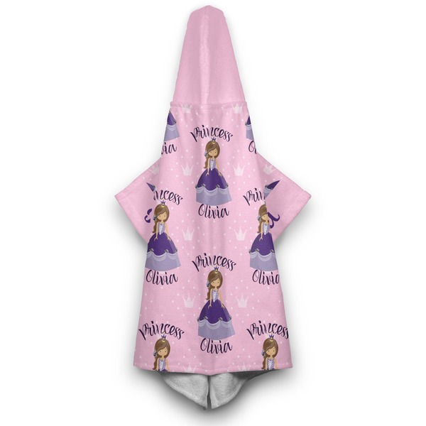 Custom Princess Hooded Towel - Hanging