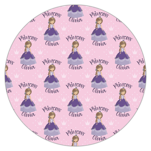 Custom Princess Icing Circle - Large - Single