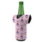 Custom Princess Jersey Bottle Cooler - ANGLE (on bottle)