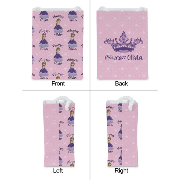 Custom Princess Jewelry Gift Bag - Matte - Approval