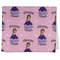 Custom Princess Kitchen Towel - Poly Cotton w/ Name All Over