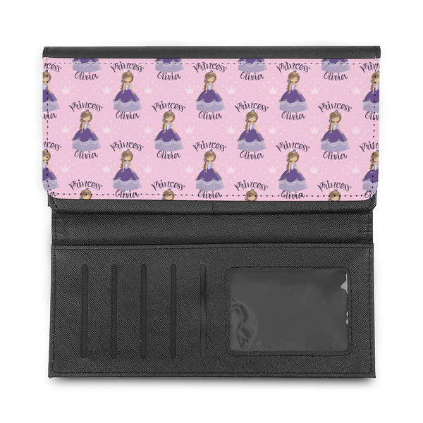 Custom Princess Ladies Wallet - Half Way Open