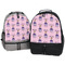 Custom Princess Large Backpacks - Both