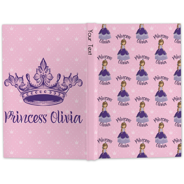 Custom Princess Large Hard Cover Journal - Apvl