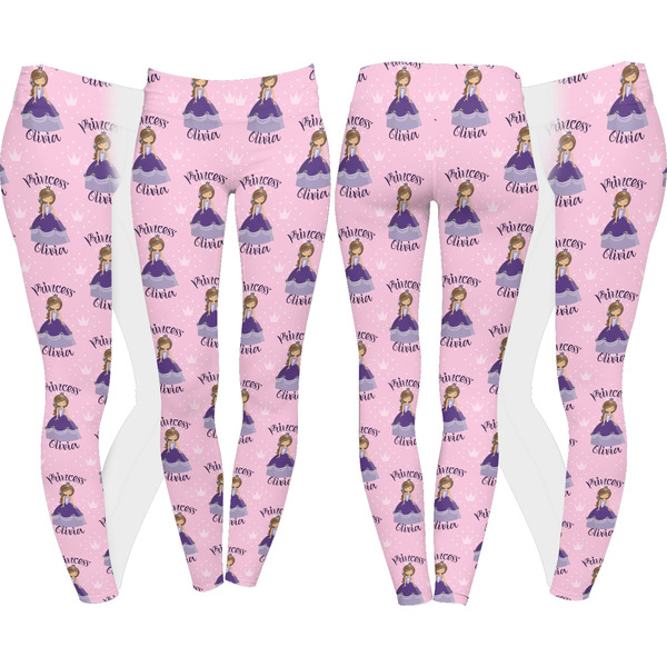 Custom Princess Leggings Turn Around - Apvl