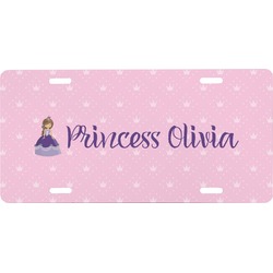 Custom Princess Front License Plate (Personalized)