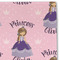Custom Princess Linen Placemat - DETAIL