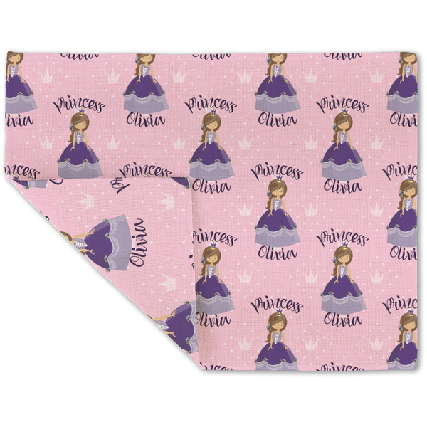 Custom Princess Linen Placemat - Folded Corner (double side)