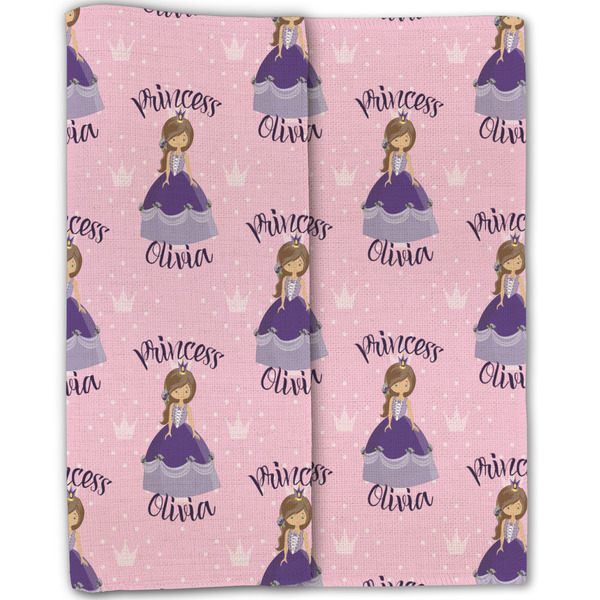 Custom Princess Linen Placemat - Folded Half (double sided)