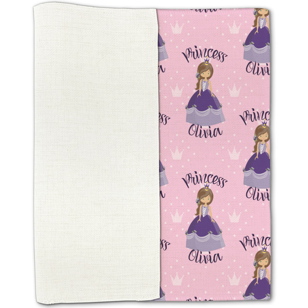Custom Princess Linen Placemat - Folded Half