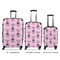 Custom Princess Luggage Bags all sizes - With Handle