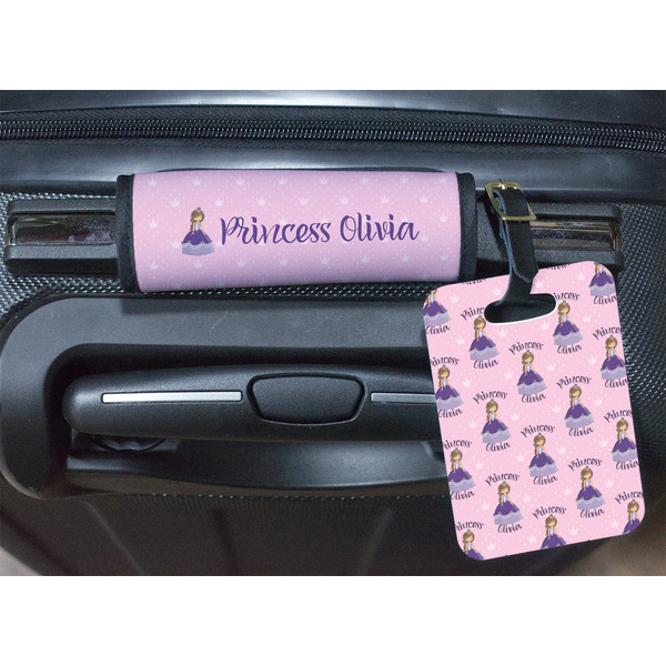 Custom Princess Luggage Wrap & Tag