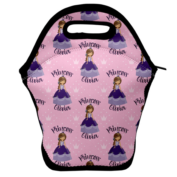 Custom Custom Princess Lunch Bag w/ Name All Over