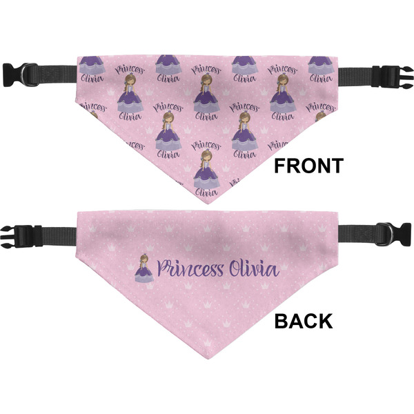 Custom Princess Medium Dog Bandana Approval