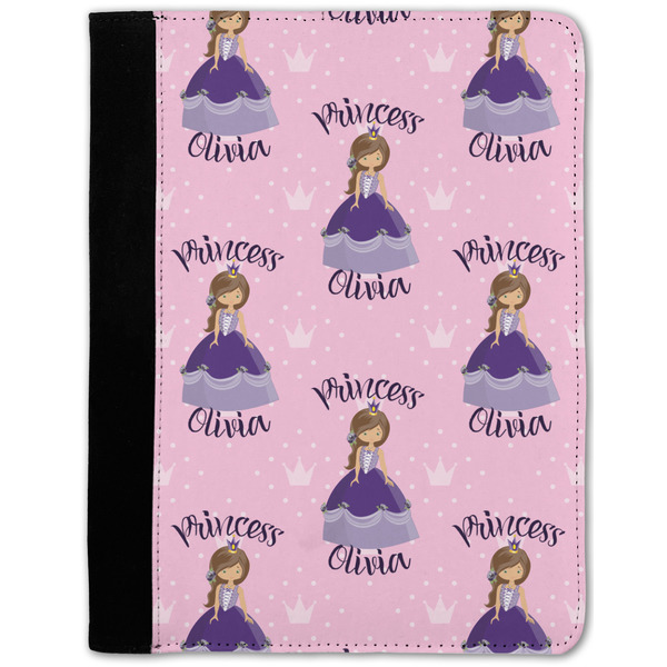 Custom Custom Princess Notebook Padfolio w/ Name All Over