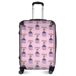 Custom Princess Suitcase - 24" Medium - Checked (Personalized)