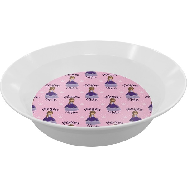 Custom Custom Princess Melamine Bowl - 12 oz (Personalized)