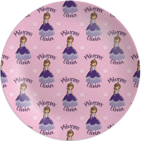 Custom Custom Princess Melamine Plate (Personalized)