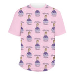 Custom Princess Men's Crew T-Shirt (Personalized)