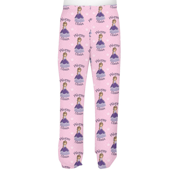Custom Princess Men's Pjs Back - on model
