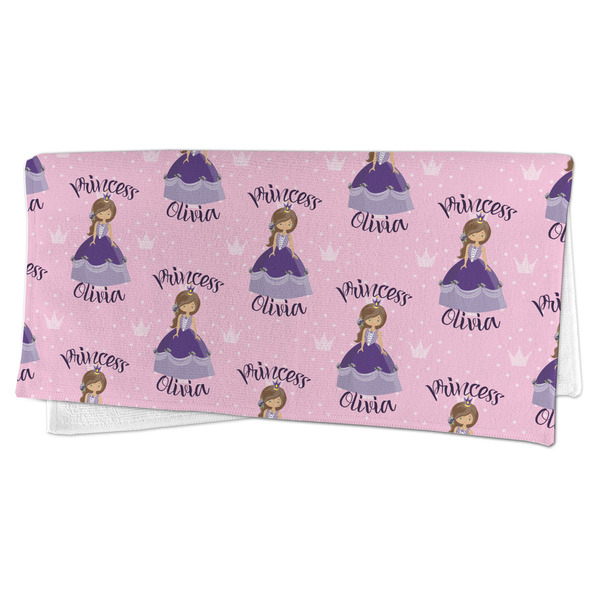 Custom Princess Microfiber Dish Rag - FOLDED (half)