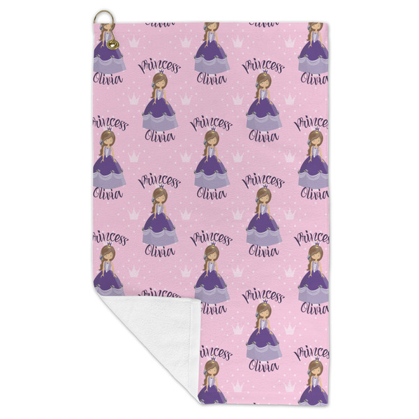 Custom Princess Microfiber Golf Towels - FOLD