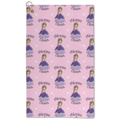 Custom Princess Microfiber Golf Towel - Large (Personalized)