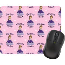 Custom Princess Rectangular Mouse Pad (Personalized)