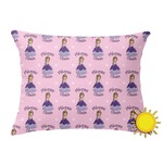Custom Princess Outdoor Throw Pillow (Rectangular) (Personalized)