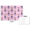 Custom Princess Disposable Paper Placemat - Front & Back