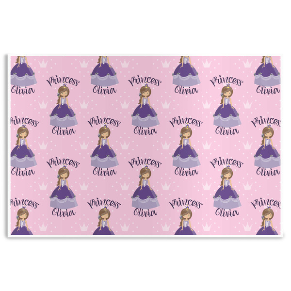 Custom Custom Princess Disposable Paper Placemats (Personalized)