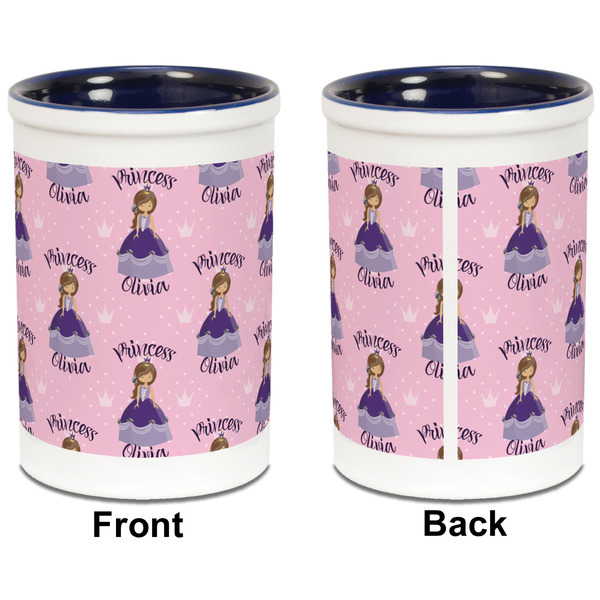 Custom Princess Pencil Holder - Blue - approval