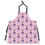 Custom Princess Apron Without Pockets w/ Name All Over