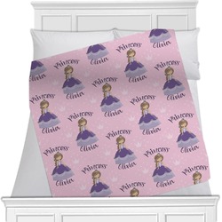 Custom Princess Minky Blanket (Personalized)
